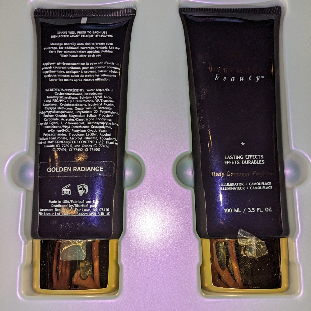 Westmore Beauty Body Coverage Perfector color: Golden Radience